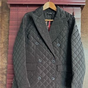 BRAND NEW RALPH LAUREN DOUBLE BREASTED QUILTED COAT